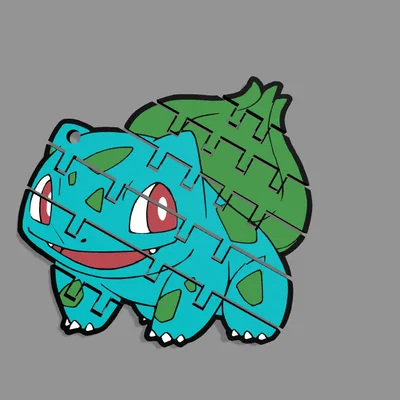 Mô hình Bulbasaur Pokemon khớp nối (Flexi)