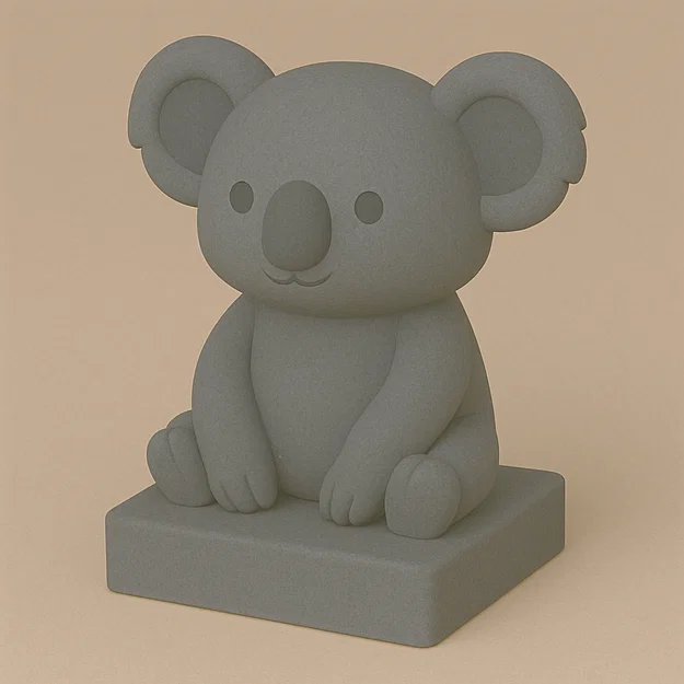 Mô hình gấu Koala 3D dễ thương trang trí bàn làm việc - Image 1