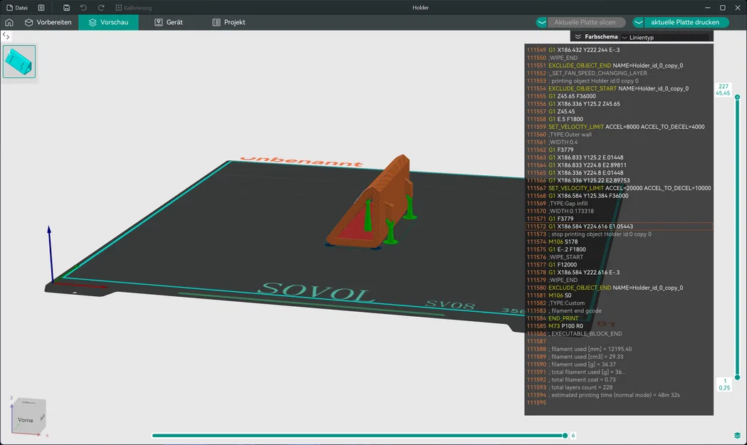 Giá đỡ màn hình HDMI cho Sovol SV08 (bản remix) - Image 4
