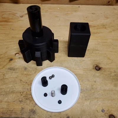 Nắp đậy đầu kéo rơ-moóc kiểu AR-15