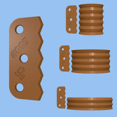 Dụng cụ tạo hình gốm Pottery rib tool #007