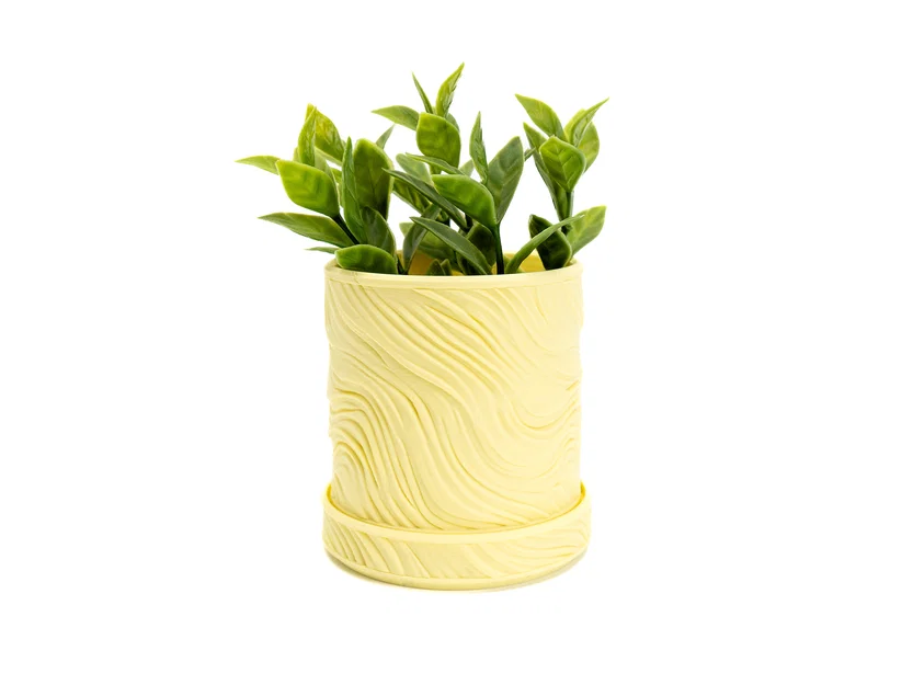 Chậu cây Organic Swirl Planter - Image 2