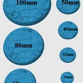 Bộ Đế Mô Hình Dạng Gạch Lớn (Large Tile Miniature Base) - Thumbnail 2