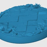 Bộ Đế Mô Hình Dạng Gạch Lớn (Large Tile Miniature Base)