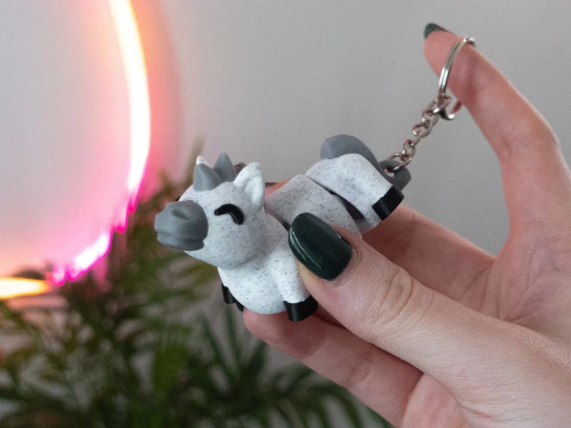 Flexi Horse (+Keychain) - Mô hình ngựa cử động linh hoạt - Image 2