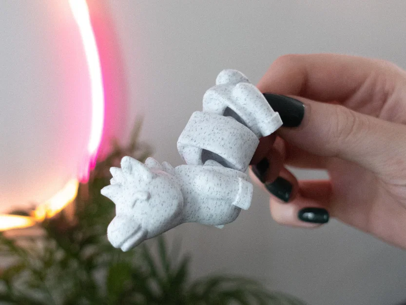 Flexi Horse (+Keychain) - Mô hình ngựa cử động linh hoạt - Image 3