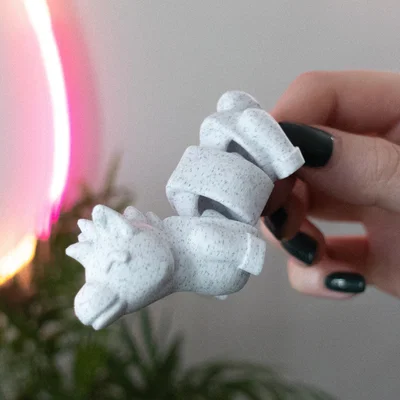 Flexi Horse (+Keychain) - Mô hình ngựa cử động linh hoạt