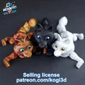 Mô hình Sói Khớp Nối (Articulated Wolf) - Thumbnail 3
