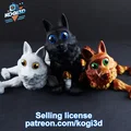 Mô hình Sói Khớp Nối (Articulated Wolf) - Thumbnail 5