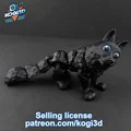 Mô hình Sói Khớp Nối (Articulated Wolf) - Thumbnail 7