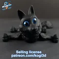 Mô hình Sói Khớp Nối (Articulated Wolf) - Thumbnail 8