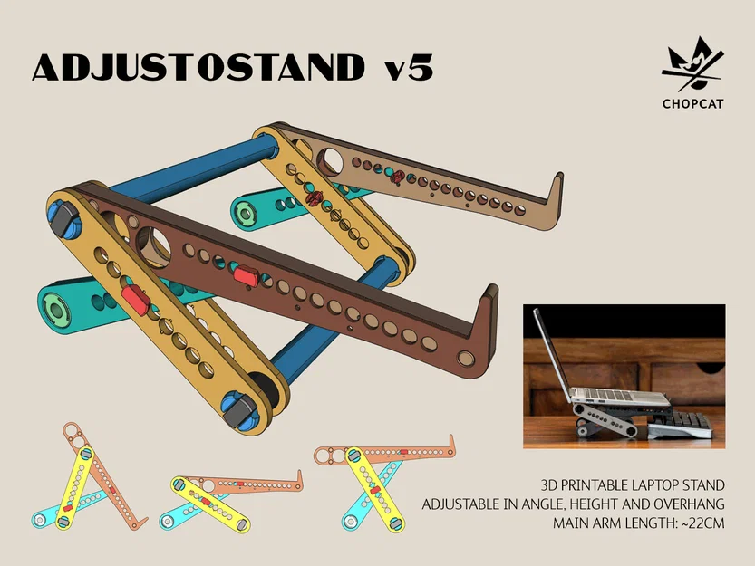 ADJUSTOSTAND v5: Giá đỡ laptop đa năng cực kỳ linh hoạt - Image 1