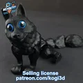Mô hình Sói Khớp Nối (Articulated Wolf) - Thumbnail 9