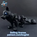 Mô hình Sói Khớp Nối (Articulated Wolf) - Thumbnail 10