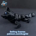 Mô hình Sói Khớp Nối (Articulated Wolf) - Thumbnail 11