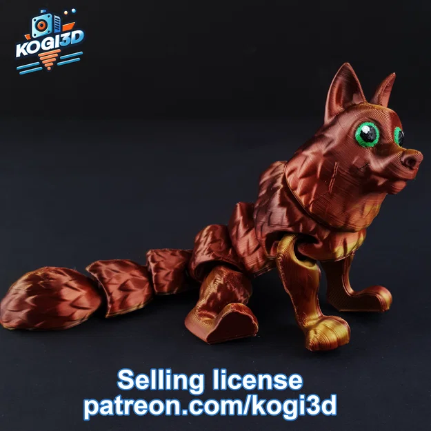 Mô hình Sói Khớp Nối (Articulated Wolf) - Image 12