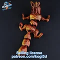 Mô hình Sói Khớp Nối (Articulated Wolf) - Thumbnail 13