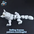 Mô hình Sói Khớp Nối (Articulated Wolf) - Thumbnail 16
