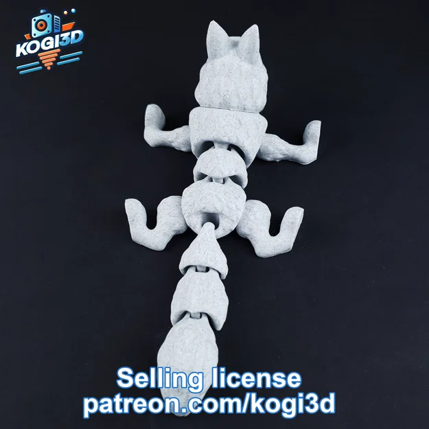 Mô hình Sói Khớp Nối (Articulated Wolf) - Image 17