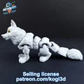 Mô hình Sói Khớp Nối (Articulated Wolf) - Thumbnail 18