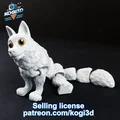 Mô hình Sói Khớp Nối (Articulated Wolf) - Thumbnail 19