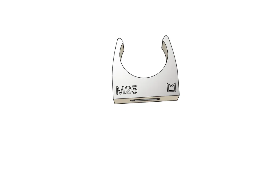 Kẹp giữ ống M25 (Rohrclips M25) dùng cho lắp đặt đường ống - Image 3