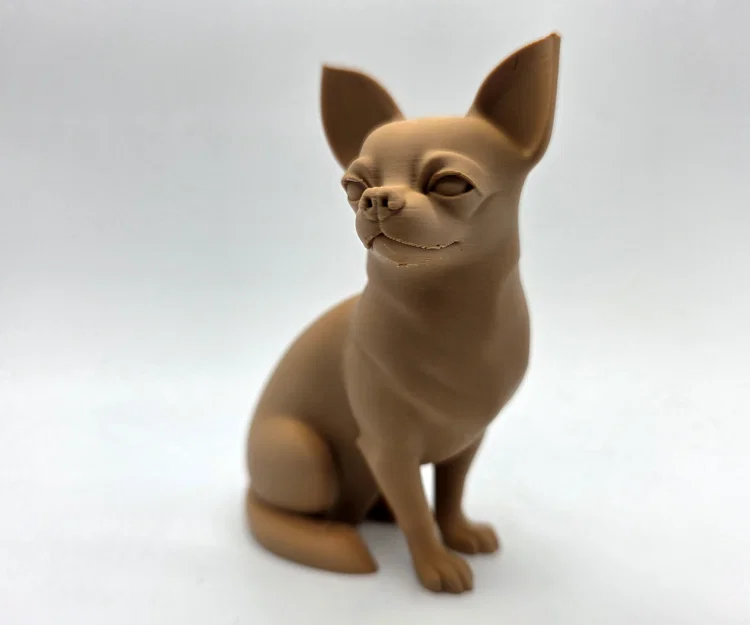 Mô hình chú chó Chihuahua lông ngắn đang ngồi - Image 1