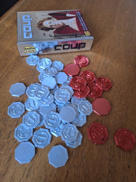 Đồng xu cho trò chơi Coup - Image 2