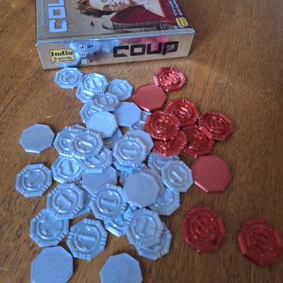 Đồng xu cho trò chơi Coup