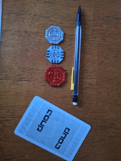 Đồng xu cho trò chơi Coup - Image 3