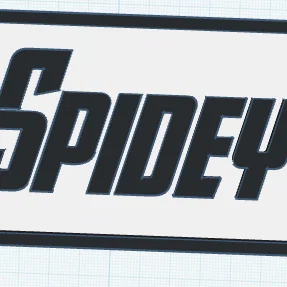 Bảng tên trang trí Spiderman tự thiết kế - Món quà độc đáo cho fan