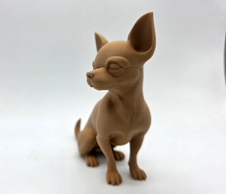 Tượng Chó Chihuahua Lông Ngắn Đang Ngồi 2 - Image 2