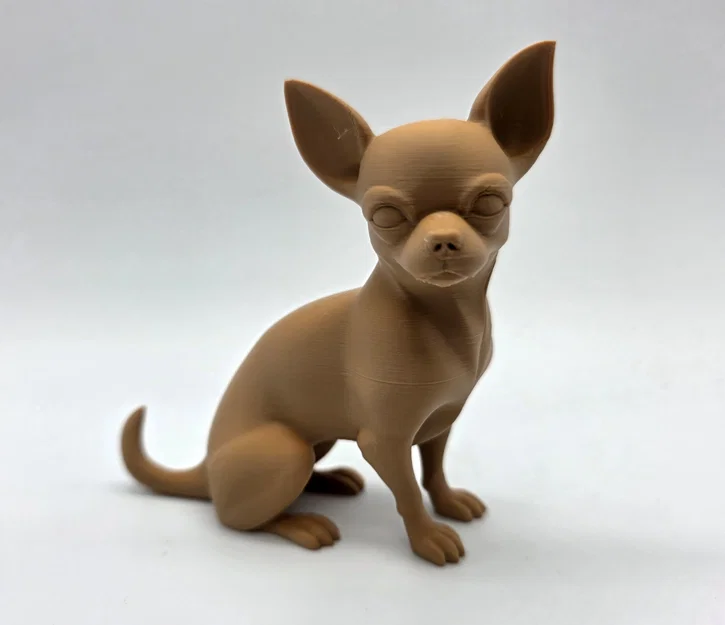 Tượng Chó Chihuahua Lông Ngắn Đang Ngồi 2 - Image 4