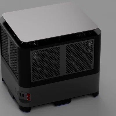Vỏ máy tính CMD Boxify PC Case - In 3D hoàn toàn