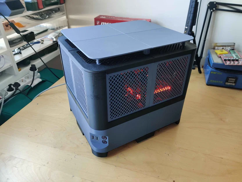 Vỏ máy tính CMD Boxify PC Case - In 3D hoàn toàn - Image 2