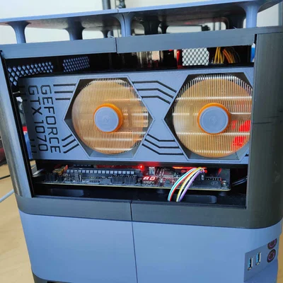 Vỏ máy tính CMD Boxify PC Case - In 3D hoàn toàn