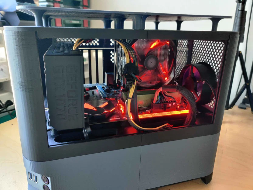 Vỏ máy tính CMD Boxify PC Case - In 3D hoàn toàn - Image 5