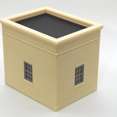 Mô hình tòa nhà tiện ích quy mô HO