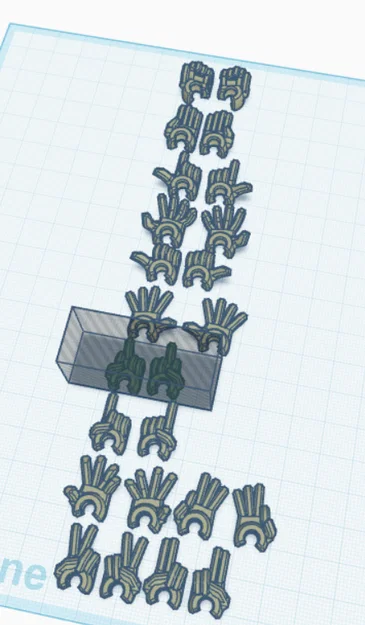 Bộ bàn tay đa dạng cho mô hình Dummy 13 - Phụ kiện tùy biến - Image 1