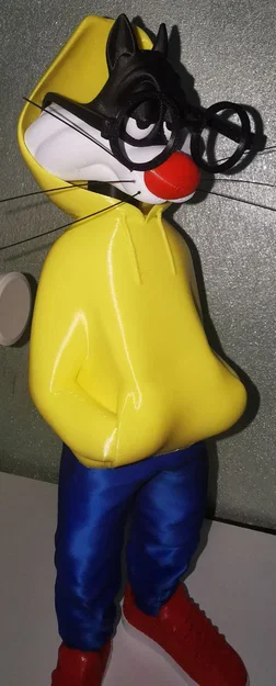 Phụ Kiện Kính Tròn Cho Mô Hình Bugs Bunny Phong Cách Urban Fan Art - Image 8