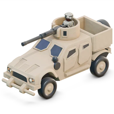 Down Range - Mô hình xe bọc thép U.S. Army JLTV
