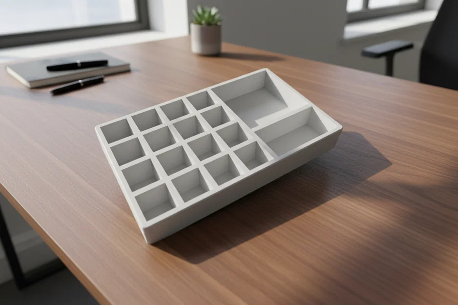 Khay Đựng Vật Dụng Để Bàn Đa Năng In 3D (Desk Organizer) - Image 3