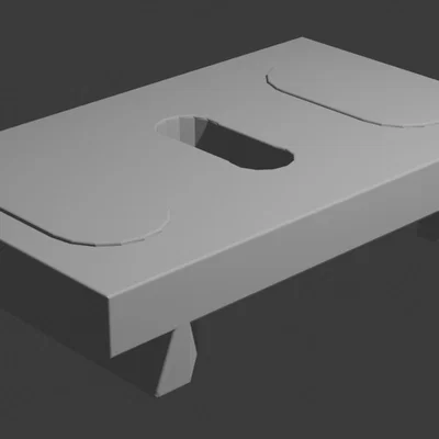 Đế gắn tripod in 3D
