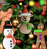 Mô hình trang trí Noel in 3D độc đáo cho cây thông gia đình - Image 1