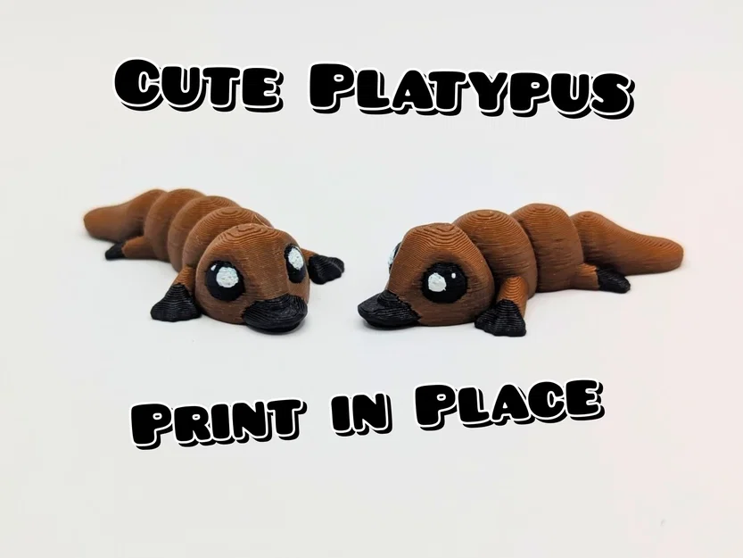 Mô hình Thú mỏ vịt khớp nối (Articulated Platypus) - Image 1