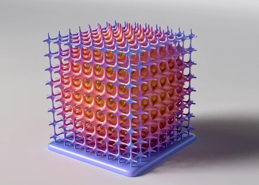 Matrix Generator - Mô hình điêu khắc toán học nghệ thuật - Image 1