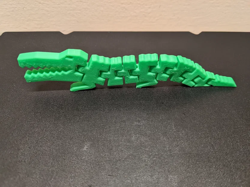 Articu-Gator - Mô hình cá sấu khớp nối in nguyên khối! - Image 1