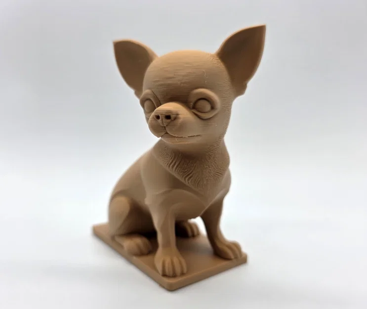 Tượng Chú Chó Chihuahua Lông Ngắn Đang Ngồi - Image 2