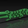 Articu-Gator - Mô hình cá sấu khớp nối in nguyên khối! - Thumbnail 3