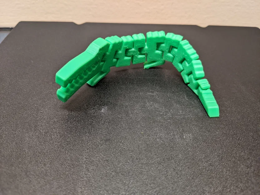 Articu-Gator - Mô hình cá sấu khớp nối in nguyên khối! - Image 4